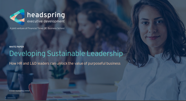 Developing Sustainable Leadership