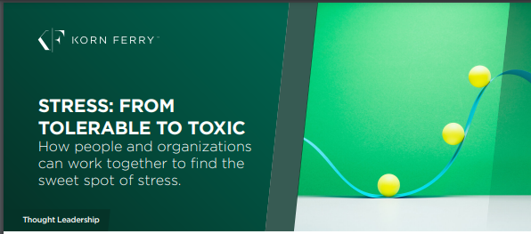 STRESS: FROM TOLERABLE TO TOXIC
